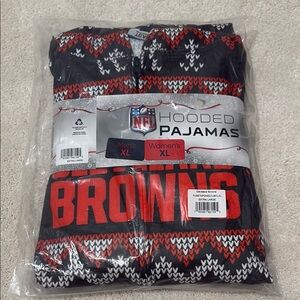 New NFL Cleveland Browns Hooded Onesie